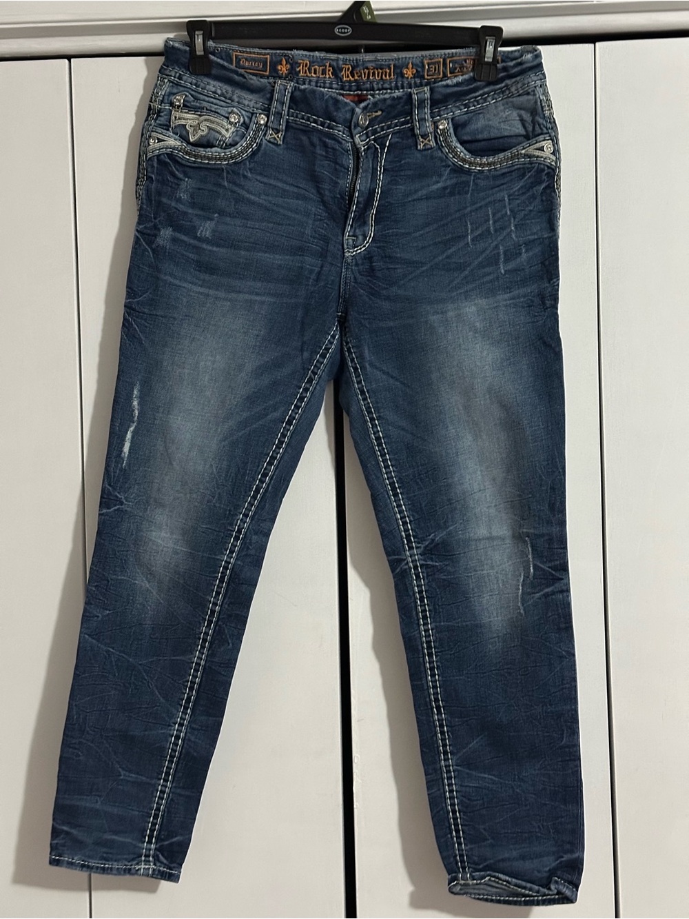 Rock Revival women Dark Blue Jeans